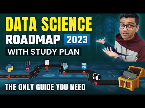 Data Science Roadmap 2023 | Learn Data Science Skills in 6 Months