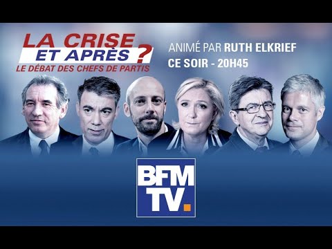 Revoir notre grande soir&eacute;e sp&eacute;ciale #LaCriseEtApres anim&eacute;e par Ruth Elkrief sur BFMTV