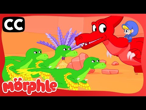 Dinosaur Chaos in the City! 🦖 | Mila &amp; Morphle Literacy | Cartoons with Subtitles