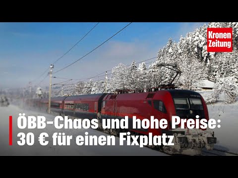 &Ouml;BB-Chaos und hohe Preise: 30 &euro; f&uuml;r einen Fixplatz | krone.tv NEWS