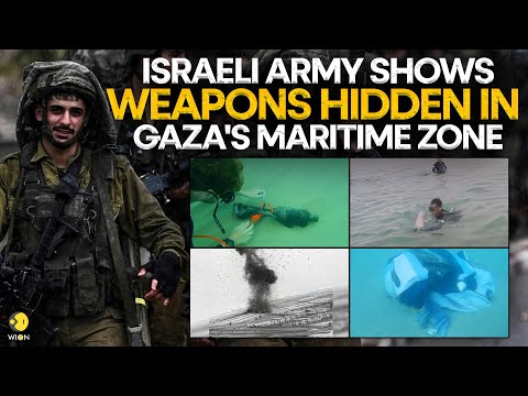 Israel-Palestine War: Israeli army shows weapons hidden in Gaza's maritime zone | WION Originals