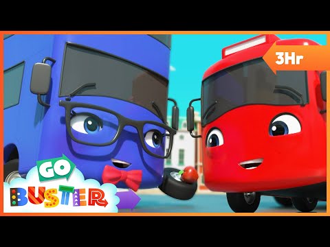 Buster's First Day At School | Go Gecko's Garage! | Kids Cartoons