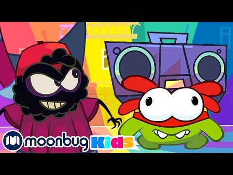 Om Nom Stories - Evil Spray Paint! | Cut The Rope | Funny Cartoons for Kids &amp; Babies | Moonbug Kids