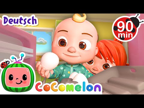 Humpty Dumpty | CoComelon - JJ's Animal Time Deutsch | Cartoons und Kinderlieder