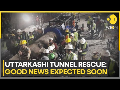 Uttarkashi tunnel rescue operation: Drilling work completed, trapped workers to be out soon | WION