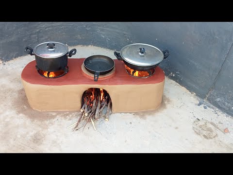 Mitti ka chulha Kase Banta ha | 3 in 1 Mud Stove Making at Home