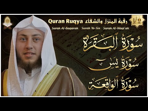 الرقية الشرعية | سورة البقرة، سورة يس، سورة الواقعة | القارئ حمزة الفار Quran Ruqya Surah Al Baqarah