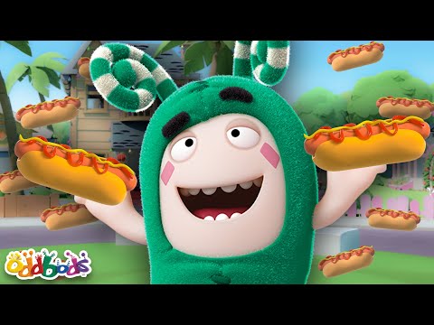 Hot Dog 500 🌭 | 2 HOURS | Food Adventures | BEST Oddbods Marathon! | 2023 Funny Cartoons for Kids