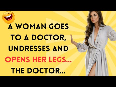 🤣 BEST JOKE OF THE DAY! 🤣 A Woman Goes To A Doctor And undresses... Daily Jokes