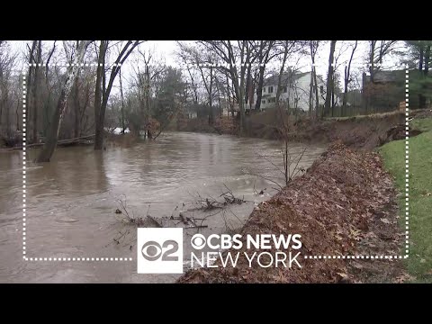 N.J. homeowners say properties are sinking into creek, but no one helping