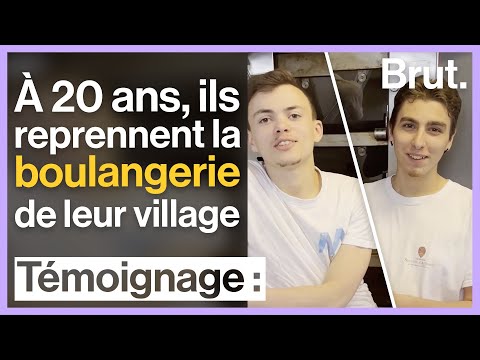 &Agrave; 20 ans, ils reprennent la boulangerie de leur village