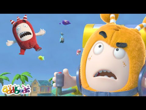 Slicknado! | Brand New Oddbods Episode! | Funny Cartoons for Kids