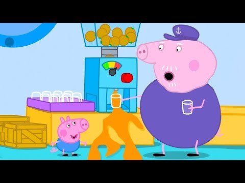 Peppa Pigs Big Juice Mess 🐷 🍊 Peppa Pig