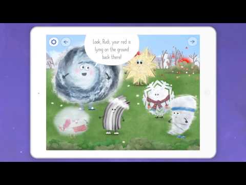 ☀️? Rudi Rainbow's Colorful Adventure: Learning Weather Through Play! ? Weather App for Children