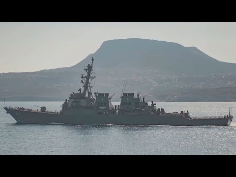 US Warship responds to attack in Red Sea