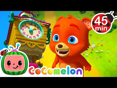 Hickory Dickory Dock (Boba Goes Up the Clock) | CoComelon JJ's Animal Time | Animal Songs for Kids