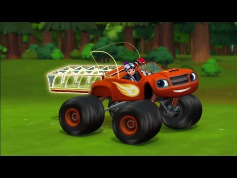 Blaze et les Monster Machines | Le bac &agrave; glace | NICKELODEON JUNIOR