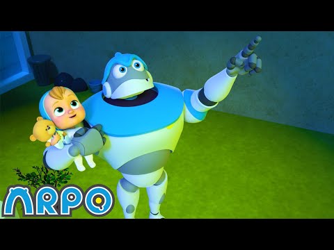 ALIENS!! They're Back! | ARPO The Robot | Robot Cartoons for Kids | Moonbug Kids