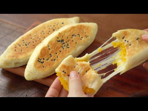 [Without Oven] Sweet Potato Cheese Bun Recipe :: Fermentation for only 20 minutes