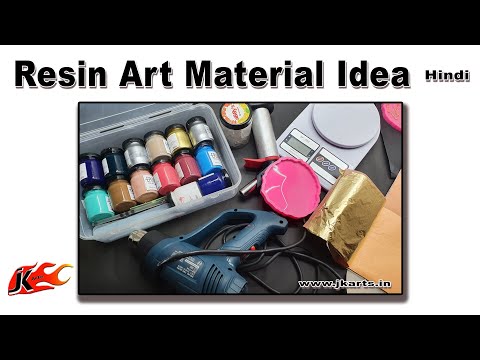 Resin Art Material Idea | हिंदी में  | JK Arts 1750