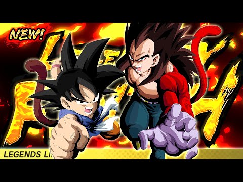 🔴 KID GOKU GT Tag VEGETA SSJ4 LF ?! DB LEGENDS