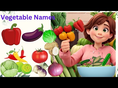 Vegetable Names With Picture | Different Types of Vegetables