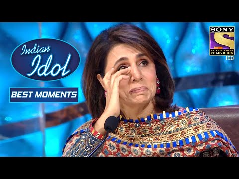 Chintu यानी Rishi Kapoor के लिए इस Message से Neetu जी की आँखें भर आई | Indian Idol Season 12