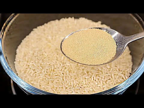 Mix yeast with rice, you will love it! ❗ Top 3 Recipes Quick Tasty Cooking. baking bread