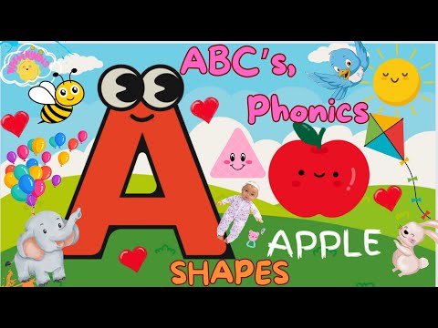 Learn ABC&rsquo;s, Colors, Counting, Shapes, Nursery Rhymes &amp; More! 