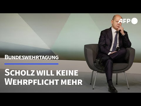 Scholz: R&uuml;ckkehr zur Wehrpflicht &quot;keine gute Idee&quot; | AFP