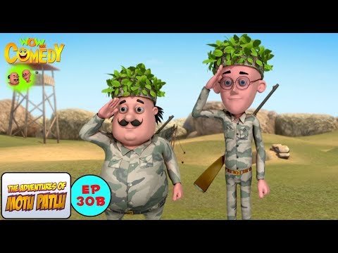 Army - Motu Patlu in Hindi -  3D Animated cartoon series for kids  - As on Nickelodeon