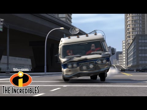 Incredible Parking Skills ?  | The Incredibles | Disney Channel UK