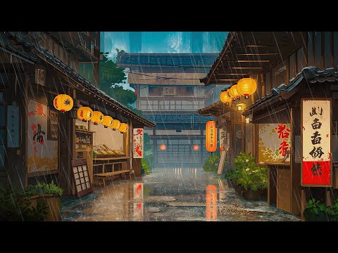 RAINING IN ＯＳＡＫＡ 🌧️ Rain Lofi Songs To Make You Feel Better 🌧️ Lofi Hip Hop 🌧️ Lofi Chill