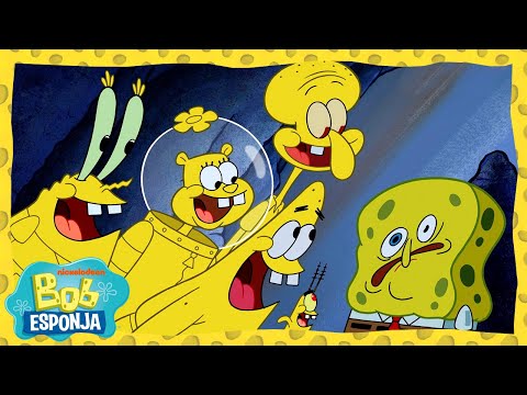 Os momentos mais engra&ccedil;ados da 10&ordf; temporada: 50 minutos de Bob Esponja!| Bob Esponja em Portugu&ecirc;s