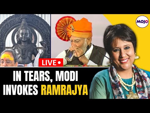 Modi In Tears During Ramrajya Speech I Ram Mandir, Ayodhya &amp; 2024 I Ram Lalla | Barkha Dutt LIVE