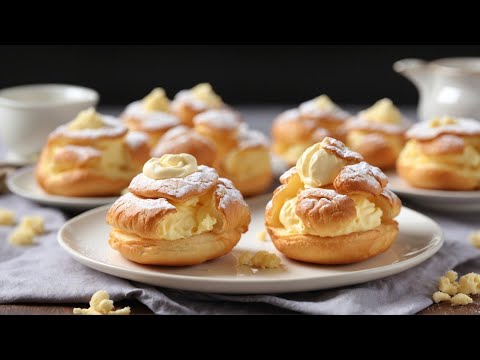 Cream Puffs | Choux Pastry Recipe