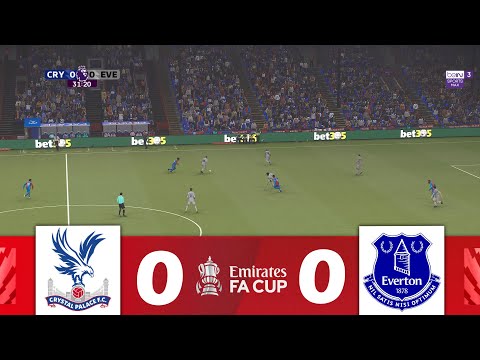 Crystal Palace vs. Everton [0-0] | Emirates FA Cup 2023/24 | Match Highlights!