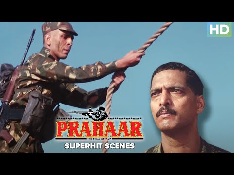 Prahaar Movie Best Scenes | Nana Patekar, Madhuri Dixit &amp; Dimple Kapadia | Hindi Best Movie