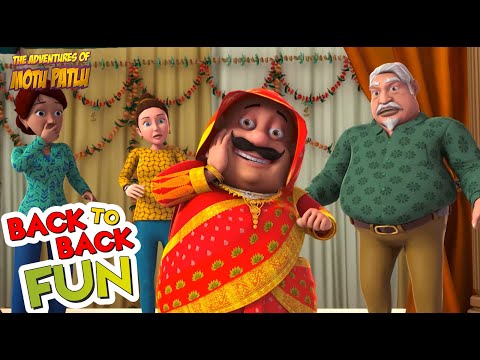 Back To Back Fun | 56 | Motu Patlu Cartoons | S11 | Cartoons For Kids | 