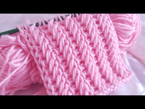 Super easy &amp; fast Tunisian crochet pattern  | blanket and scarf