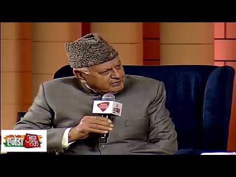 NC Chief and Former CM Farooq Abdullah full interview at Agenda Aaj Tak | UNT