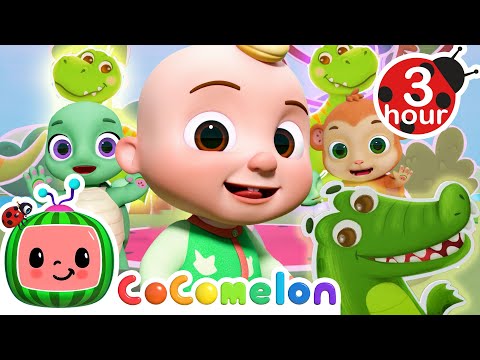 Mr. Dinosaur's Dino Happy Dance | Cocomelon - Nursery Rhymes | Fun Cartoons For Kids | Moonbug Kids