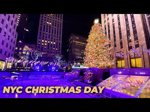 NYC LIVE Christmas Day 🎄 Exploring Manhattan (December 25, 2020)