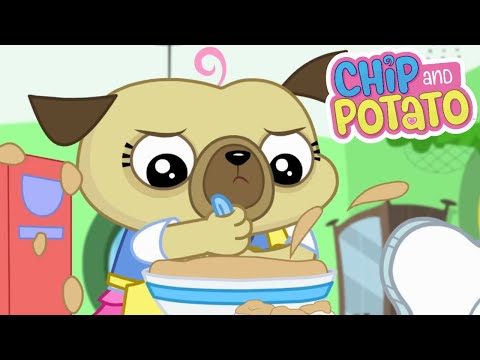 Chip and Potato | Chip's Christmas Cake Chaos | Cartoons For Kids