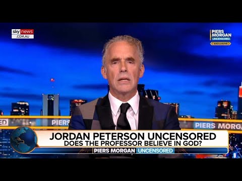 Dr Jordan Peterson discusses God&rsquo;s existence, praying and faith with Piers Morgan