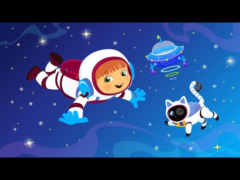 🚀 Tanny et Misifu vont sur la lune 🛸 Dessins anim&eacute;s sur les astronautes pour les enfants