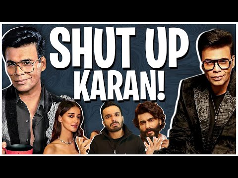 Koffee With Karan S8 Is About KARAN Playing The VICTIM CARD | Roast