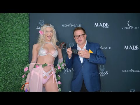 Anastasia Smith wears &quot;Fairy&quot; Costume at the Maxim Halloween Event in Hollywood, CA