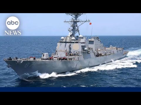 Ballistic missiles fired toward US Navy ship in Gulf of Aden