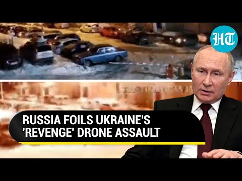 Putin 'Embarrasses' Zelensky; Ukraine Fails To Strike Moscow After 'Biggest' Drone Assault On Kyiv